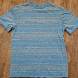 Blue and Gray Striped Tshirt